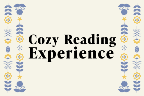 cozy reading experience