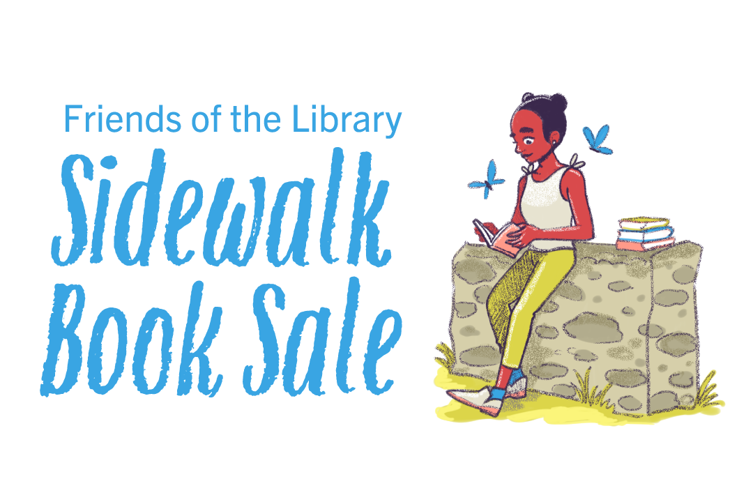 sidewalk book sale