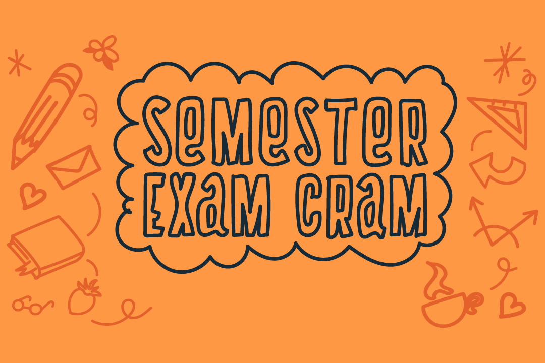 semester exam cram